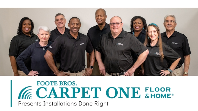 Foote Bros. Carpet One Team at the Gadsden Showroom