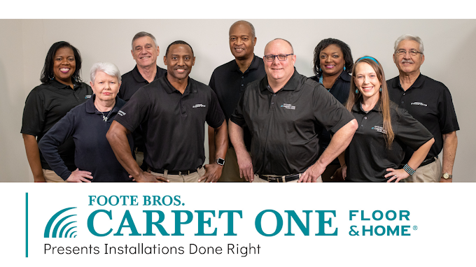 flooring expert team in Gadsden, AL Foote Bros. Carpet One 